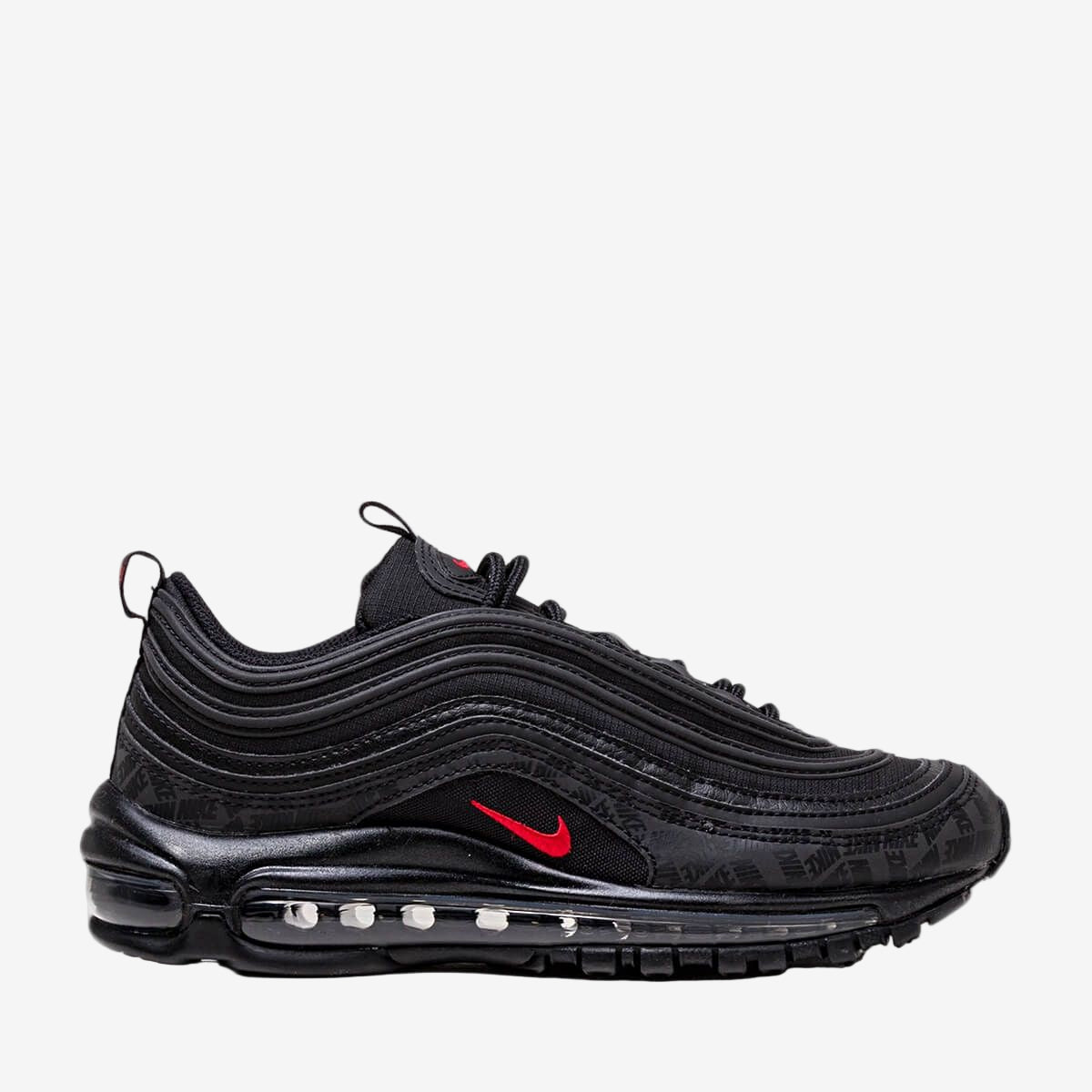 Nike Air Max '97 'Reflective Logo' Black/University Red-Black