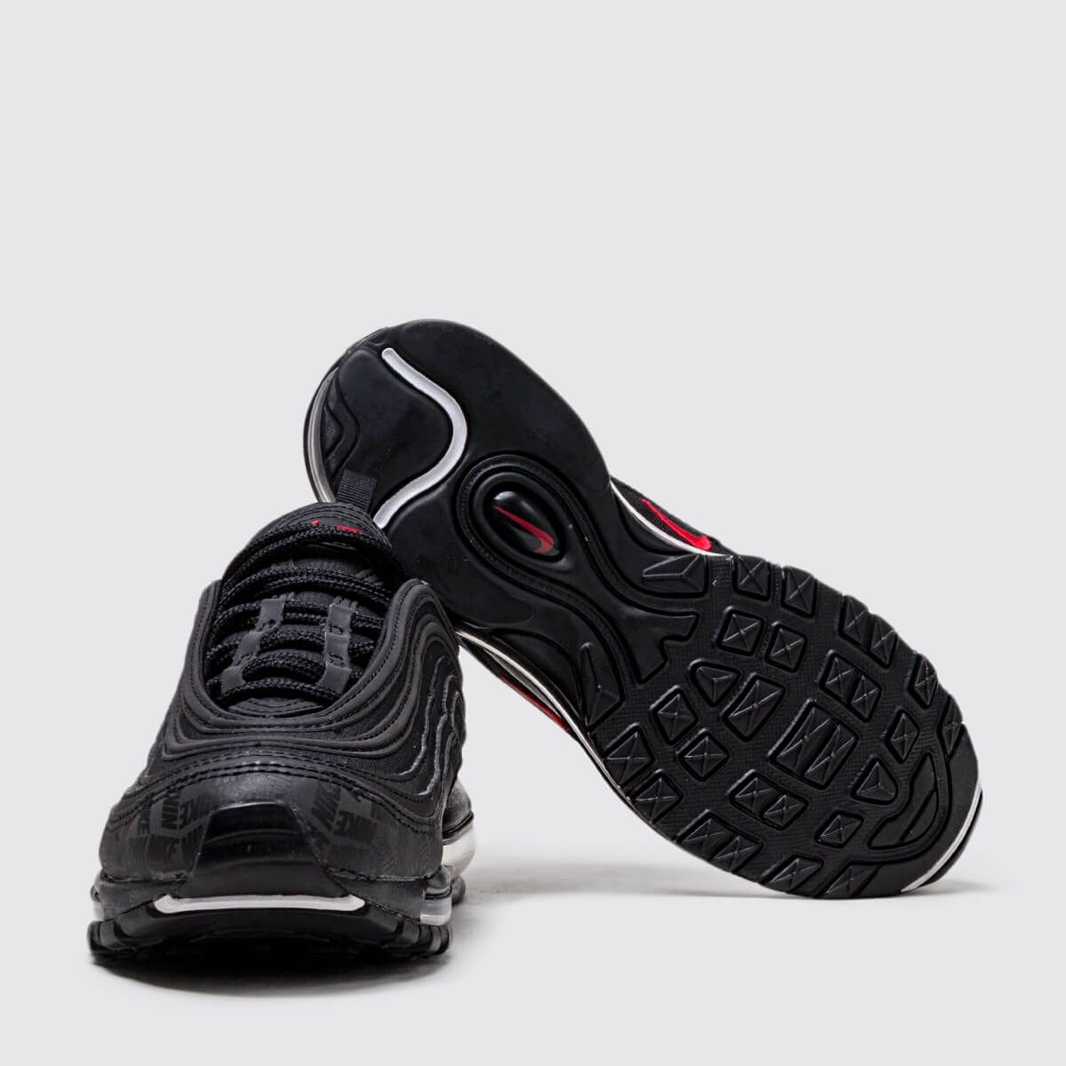 Nike Air Max '97 'Reflective Logo' Black/University Red-Black