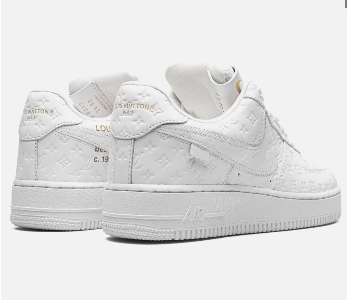 Louis Vuitton Nike Air Force 1 Low By Virgil Abloh White