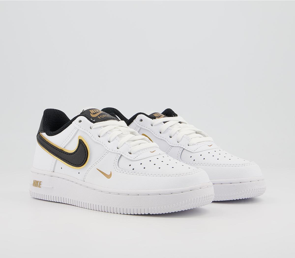 Air Force 1 '07 White Black Metallic Gold