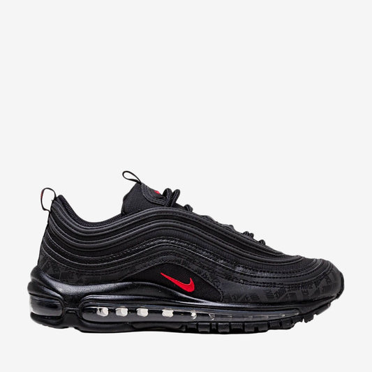 Nike Air Max '97 'Reflective Logo' Black/University Red-Black
