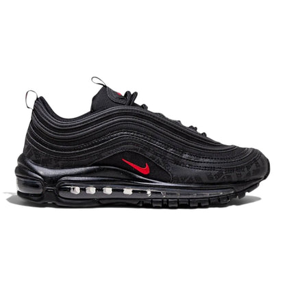 Nike Air Max '97 'Reflective Logo' Black/University Red-Black