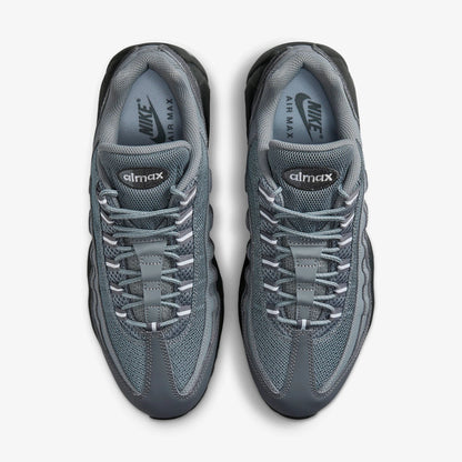 Nike Air Max 95 Dark Grey Anthracite sneakers with layered upper and iconic design.