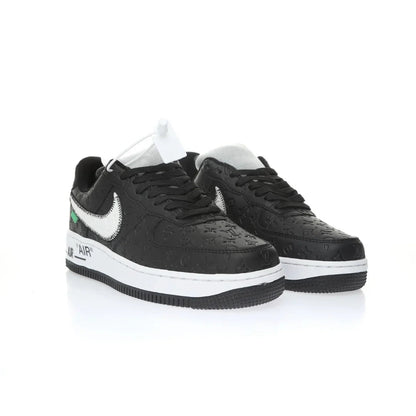 Louis Vuitton Nike Air Force 1 Low By Virgil Abloh Black/White