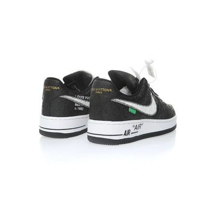 Louis Vuitton Nike Air Force 1 Low By Virgil Abloh Black/White