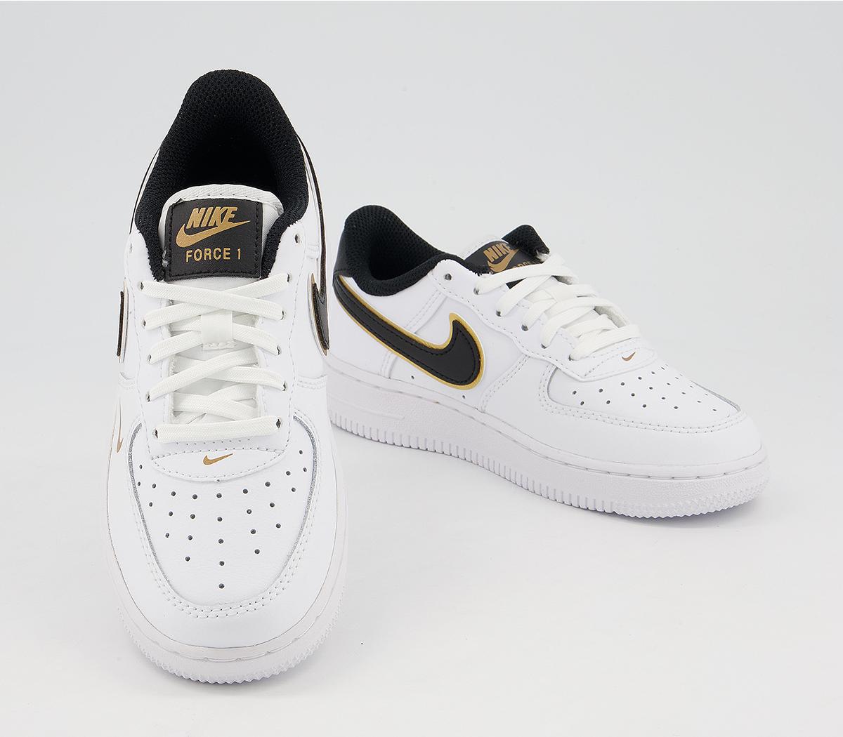 Air Force 1 '07 White Black Metallic Gold