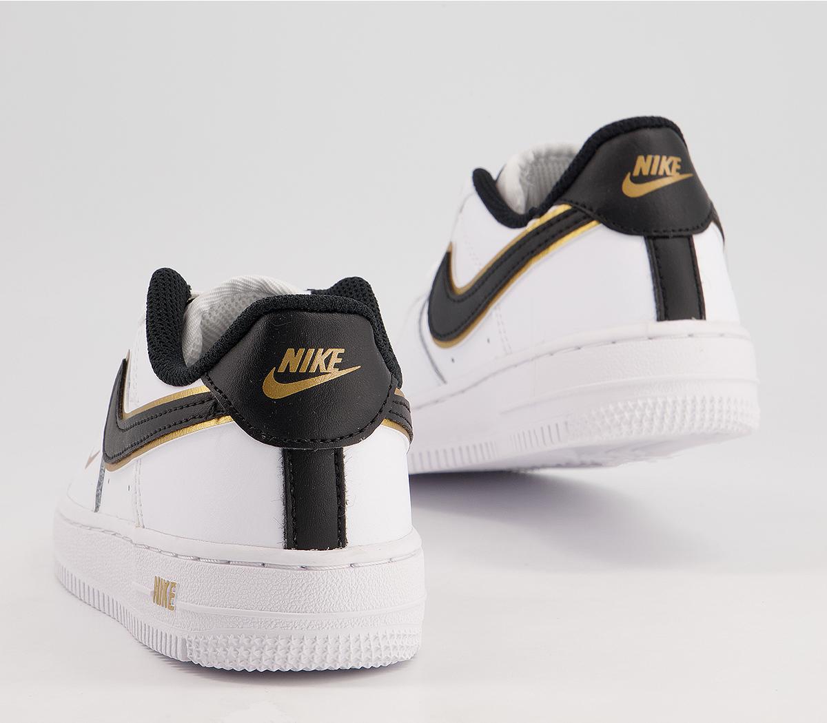 Air Force 1 '07 White Black Metallic Gold