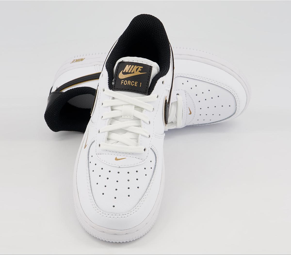 Air Force 1 '07 White Black Metallic Gold