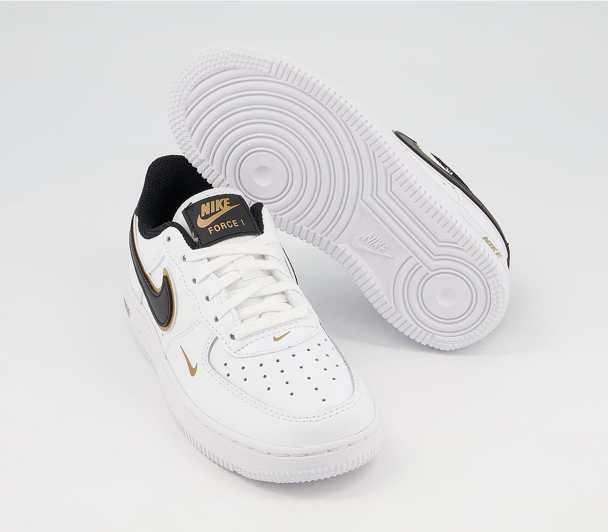 Air Force 1 '07 White Black Metallic Gold
