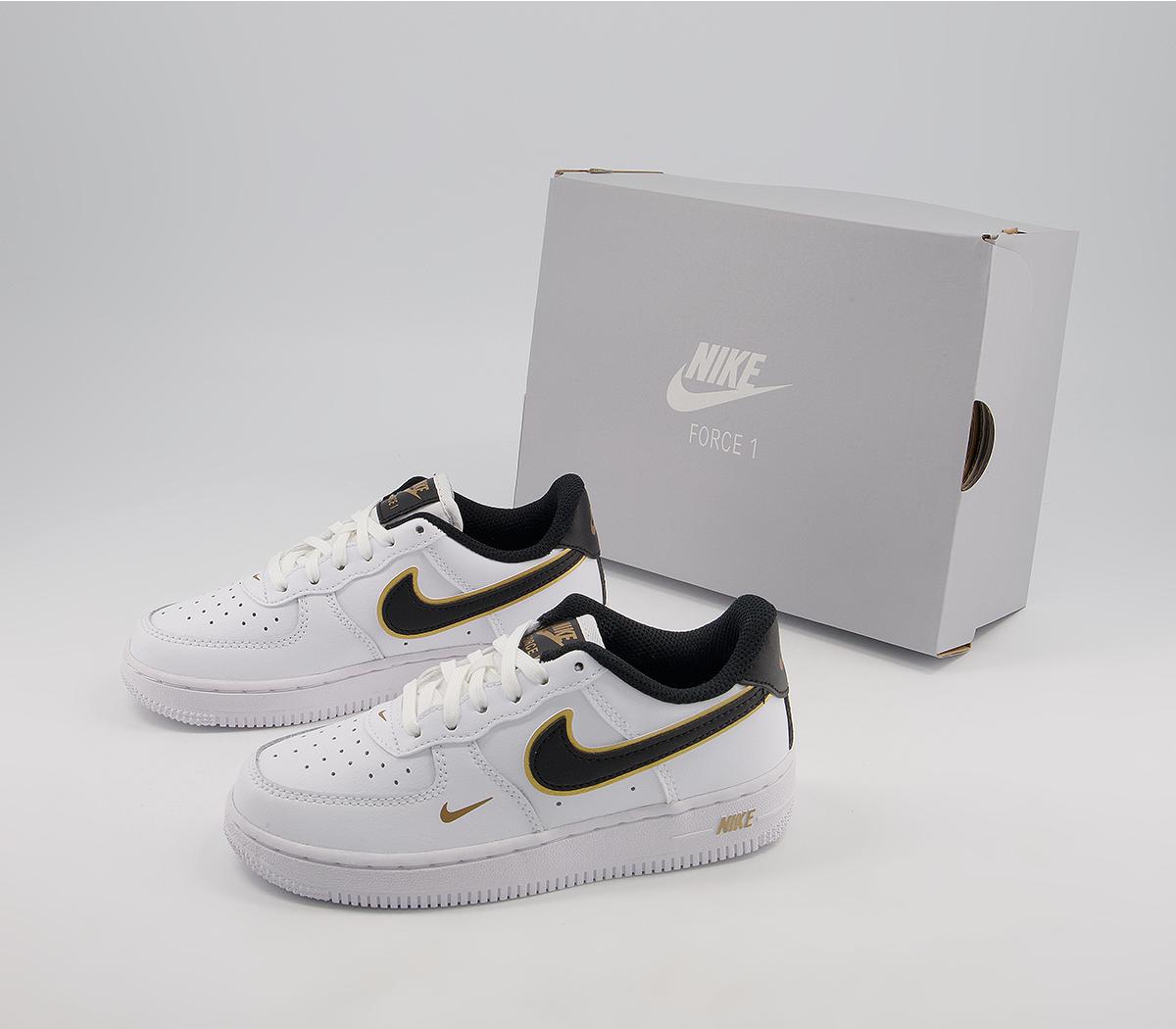 Air Force 1 '07 White Black Metallic Gold