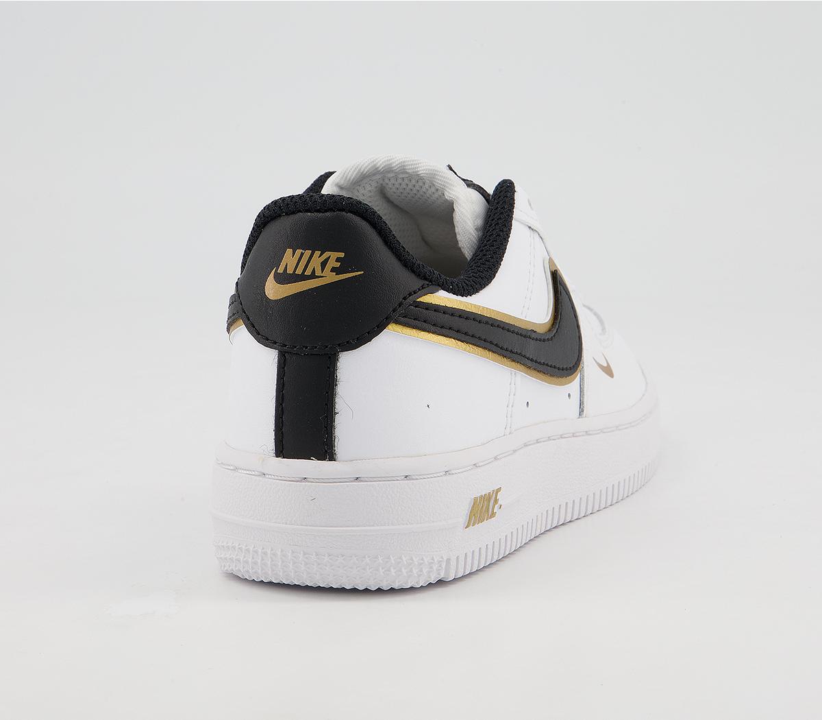 Air Force 1 '07 White Black Metallic Gold