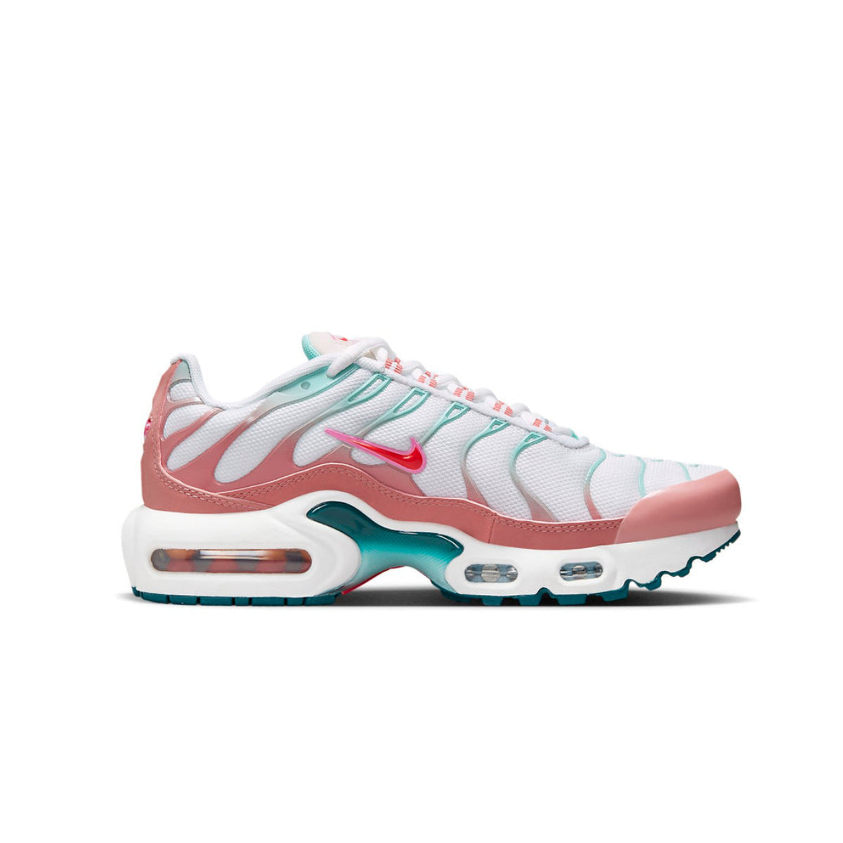 Nike Air Max Plus GS "Red Stardust / Jade Ice"