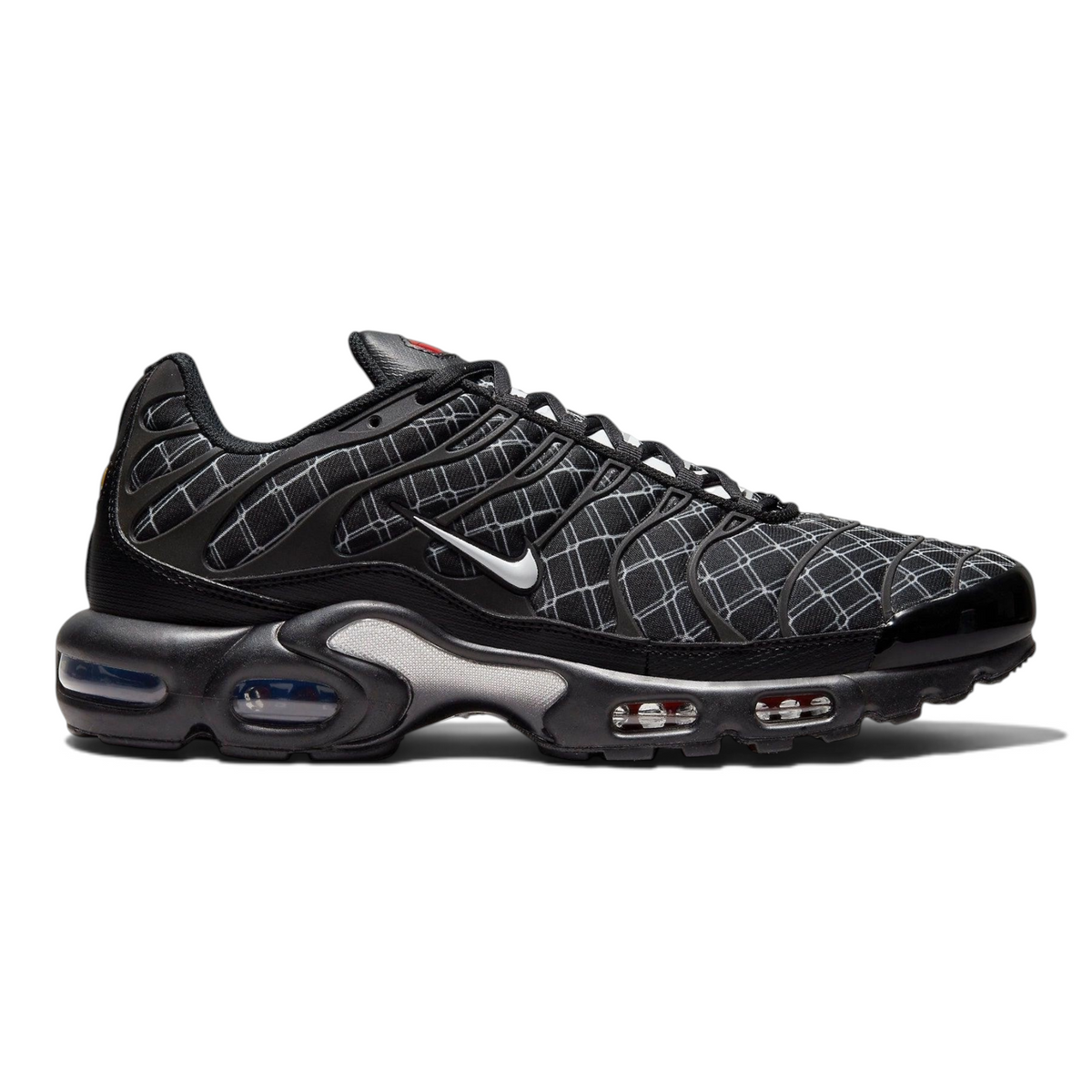 Αθλητικά παπούτσια SNEAKERZ SHOP Nike Air Max Plus France σε μαύρο χρώμα με λευκό πλέγμα και λεπτομέρειες γαλλικής σημαίας